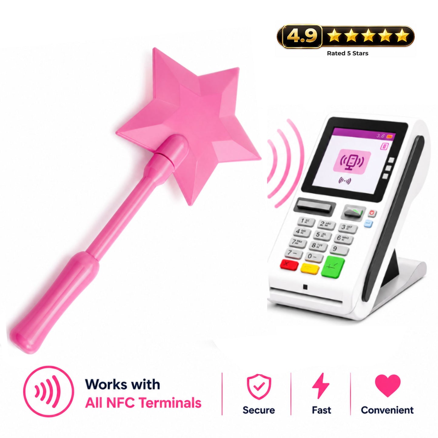 MagicTap Wand™ – Contactless Payment Wand